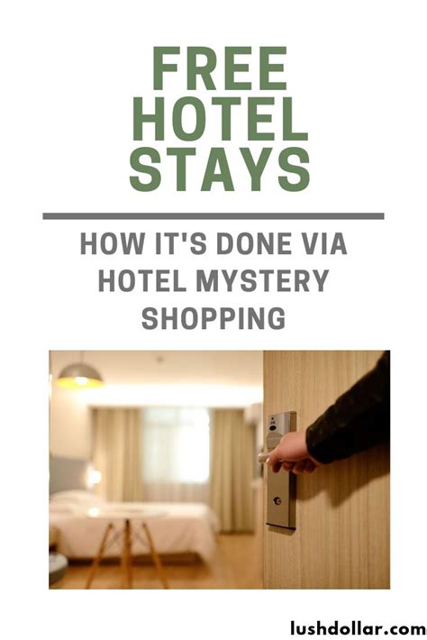 hotel mystery shopping companies.